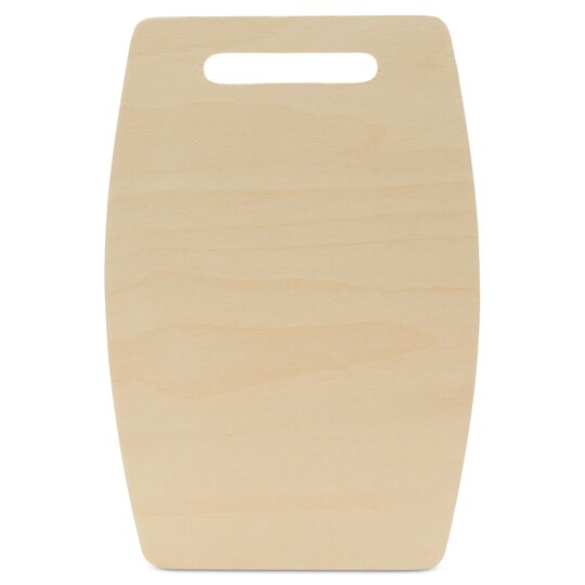 Wooden Cutting Board Shapes, Multiple Sizes Available, with Wide Middle, for Kitchen & Decor | Woodpeckers